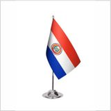 Asya Bayrak Paraguay Tekli Masa Bayrağı