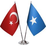 Asya Bayrak Somali Ikili Masa Bayrağı