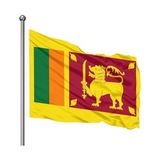 Asya Bayrak Sri Lanka 70X105 Gönder Bayrak