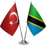 Asya Bayrak Tanzanya Ikili Masa Bayrağı