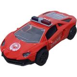 Asya Çek Bırak Metal Araba Lamborgini - ILK003 - Itfaiye