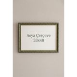 Asya Çerçeve 33 x 48 cm Osmanlı Saray Serisi Camlı Oda Mutfak Salon Koridor Poster ve Resim Çerçevesi