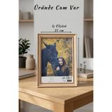 Asya Çerçeve Antik Zarif 15x21 cm Fotoğraf Çerçevesi Camlı Ayaklı Dekoratif Masaüstü & Duvar Tipi Plastik Çerçeve