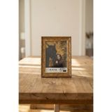 Asya Çerçeve Dekoratif Lüks Antik 10X15 İşlemeli Gold Plastik Fotoğraf Çerçevesi