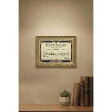 Asya Çerçeve Dekoratif Lüks Antik 21x30 (A4) İşlemeli Gold Plastik Fotoğraf Çerçevesi