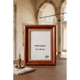 Asya Çerçeve Hürrem Sultan Serisi 13 x 18 İşlemeli Eskitme Fotoğraf Çerçevesi Camlı Dekoratif Duvar & Masa Tipi Plastik Çerçeve