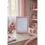 Asya Çerçeve Kız Çocuk Odası Pembe 10 x 15 Fotoğraf Çerçevesi Camlı Dekoratif Duvar&Masa Plastik Çerçeve