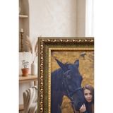 Asya Çerçeve Osmanlı Saray Serisi 15x21 cm Fotoğraf Çerçevesi Camlı Ayaklı Dekoratif Masaüstü & Duvar Tipi Plastik Çerçeve