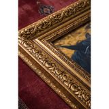 Asya Çerçeve Saltanat Serisi 10 x 15 Altın Varaklı Oymalı Fotoğraf Çerçevesi Camlı Dekoratif Duvar&Masa Plastik Çerçeve