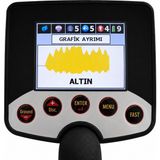 Asya Dedektör Jeo Finder A-Z Plus 2d Altın Arama Dedektörü