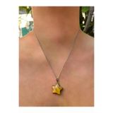 Asya Gems AYG-7306 Yıldız Model Kaplan Gözü Doğal Taş Kolye