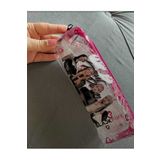 ASYA GIFTS Yeni Black Pink Şeffaf Kalemlik Fermuarli ( Makyaj & Kalemlik ) Kalemli