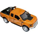 Asya Oyuncak Çek Bırak Metal Araba Pilli FY6108-12D-KAHVERENGI - 10 cm