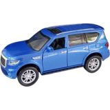 Asya Oyuncak Kt. Metal Işıklı Sesli Jeep Fy6208-12D-Mavi Araba