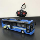 Asya Oyuncak Kumandalı Şarjlı Şehir Otobüsü JC-042A 043A 044A 045A, Uzaktan Kumandalı Otobüs - Mavi