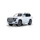Asya Oyuncak Kutulu Koleksiyon 1 / 24 Ölçek Toyota Land Cruiser Beyaz Metal Araba