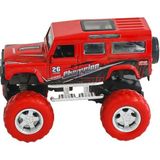 Asya Oyuncak Metal Araba FY6018G-12D-KIRMIZI - 10 cm