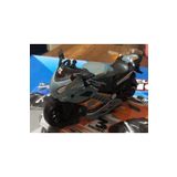 Asya Oyuncak Oyuncak Sürtmeli Polis Motorsikleti 15 cm Haki Gri Model Motorsiklet