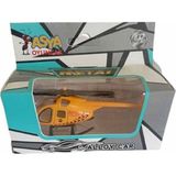 Asya Oyuncak Tekli Metal Helikopter 1688-7F-SARI - 10 cm