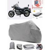 Asya Pars 250 Branda Gri Motosiket Brandası Motor Örtüsü Çadır Su Geçirmez Motosiklet Kılıfı Motor Brandası,lastikli,taşıma Torbalı - Arka Çanta UYUMSUZ