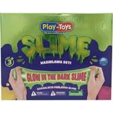Asya PLAYTOYS PLAY-TOYS FOSFORLU SLIME SETİ