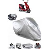 Asya Polo 50 Arka Çanta Uyumlu Motosiklet Brandası Lüx Kalite Kalın Yüksek Kalite - Gri