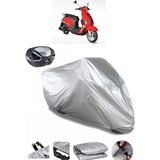 Asya SCOOTURK-100 Arka Çanta Uyumlu Motosiklet Brandası Lüx Premium Kalite - Gri