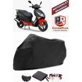 Asya Shark 150 Branda Siyah Motosiket Brandası Motor Örtüsü Çadır Su Geçirmez Motosiklet Kılıfı Motor Brandası,lastikli,taşıma Torbalı - Arka Çanta UYUMSUZ