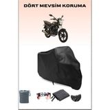 Asya Swift 150 Uyumlu Siyah Motorsiklet Branda, Motor Örtüsü