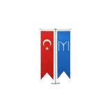 Asyabayrak Türk Kayı Masa Bayrağı BD0362