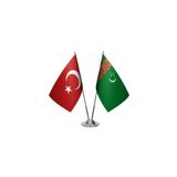 Asyabayrak Türkmenistan İkili Masa Bayrağı TYCARRT6AN171195514435101