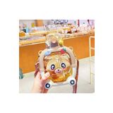 AsyaHome Kahve Motivasyonel Ayıcık Su Matarası Çocuk Suluk 1000 Ml Sticker