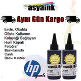 Asyaink HP 21 HP 22 Kartuş Uyumlu Siyah 200 ml Muadil Mürekkep