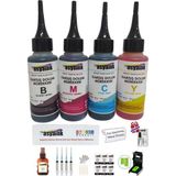 Asyaink Hp 304 Hp 304XL Uyumlu 4X100ML Muadil Kartuş Dolum Seti - Renkli