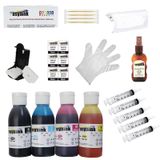 Asyaink HP 650 Uyumlu 4x100ML Kartuş Dolum Seti