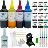 Asyaink Hp Deskjet 2720 / 2721 Siyah / Renkli Kartuş Dolum Seti Muadil