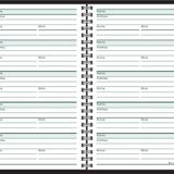 AT-A-GLANCE Telefon defteri adres defteri büyük baskı 500 kayıt 8,38 x 5,38 inç siyah (80LP1105)