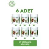 At Kestanesi Jeli, Kas Ve Eklem Masaj Kremi 500 Ml ( 6 Adet X 500 Ml)