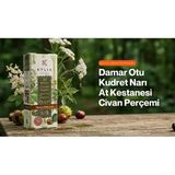 At Kestanesi, Kudret Narı, Civan Perçemi Ve Damar Otu Ekstraktı 250 Ml.