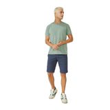 AT.P.CO 5003039504 Koyu Mavi Erkek Normal Bel Slim Fit Bermuda Şort