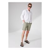 AT.P.CO 5003039534 Yeşil Erkek Normal Bel Slim Fit Bermuda Şort