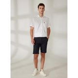 AT.P.CO 5003039535 Koyu Mavi Erkek Normal Bel Slim Fit Bermuda Şort