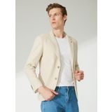 AT.P.CO A262ALAN60TF214 Bej Uzun Cepli Slim Fit Yazlık Erkek Ceket