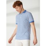 AT.P.CO A265P73119 Mavi Polo Erkek T-Shirt