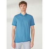 AT.P.CO A265P75343 Mavi Polo Erkek T-Shirt