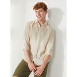 AT.P.CO A266CARLL20 Taş Slim Fit Düğmeli Yaka Erkek Gömlek
