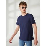 AT.P.CO A266T32748 Bisiklet Yaka Lacivert Erkek T-shirt