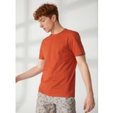 AT.P.CO A266T35343 Bisiklet Yaka Turuncu Erkek T-shirt