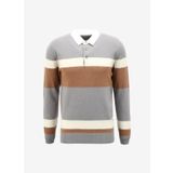 AT.P.CO A274A05L126/D Lacivert Polo Yaka Slim Fit Erkek Kazak