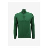 AT.P.CO A274A06EMP Yeşil Fermuarlı Yaka Slim Fit Erkek Kazak